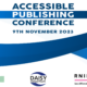 Accessible Publishing Conference title slide